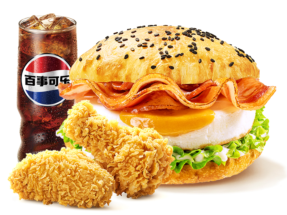 【塔斯汀】【北广深专用】培根煎蛋堡3件套