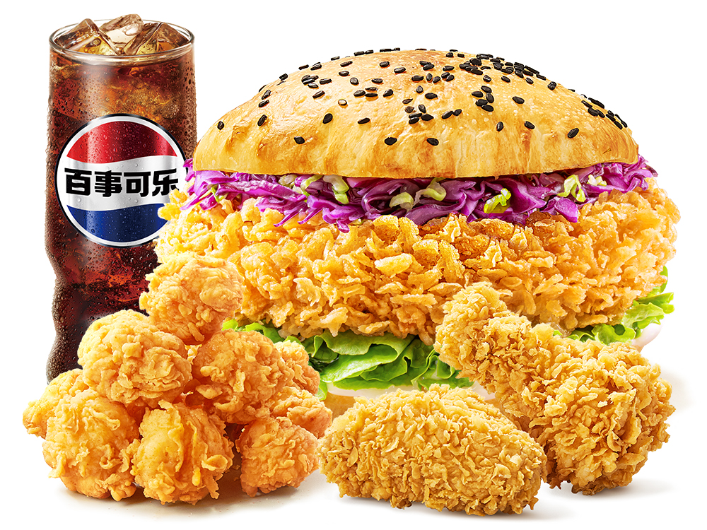 【塔斯汀】人气明星鸡腿堡4件套