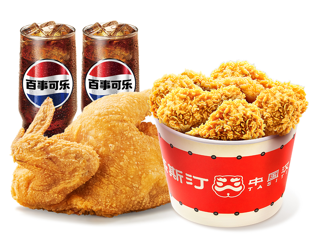 【塔斯汀】翅桶炸鸡分享6件套